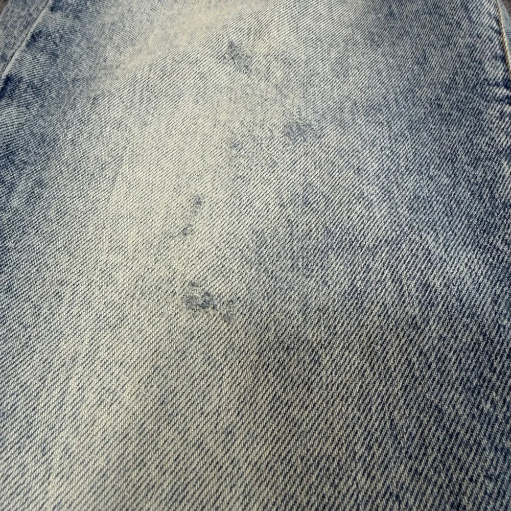 Lucky Brand 223 Straight Leg Jeans Mens 32x32 Light Wash Distressed Denim